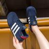 2025 new autumn flat baseplate shoes women's training shoes fashion versatile casual sports shoes retro soft-soled running shoes