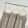 Ouyang Iron Tower Sunset Herringbone Retro Suit Lace-up Long Pleated Skirt for Women