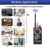 K68 Full-range Wireless Signal Detector RF Bug Finder Anti Candid Camera GPS Tracker Pinhole Camera Detector