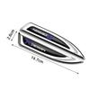 zqdtx1 2pcs Car Badges Side Door Body Fender Stickers Knife Badges Decoration for Volvo XC90 XC60 C30 T6 S60 C70 XC40 V40 XC70 RDESIGN