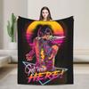 Mortal Kombat X Scorpion VS Sub Zero MKX Liu Kang Game Blankets Fleece Funny Throw Blanket for Home Spring/Autumn