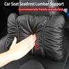 YNEPB1 Car Lumbar Back Support Headrest Neck Pillow Car Seat Cushion For Volkswagen VW GTI Passat Golf Tiguan Polo Scirocco Jetta