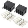 10 Sets Universal Car Auto Boat SUV Carling ARB Rocker Switch Wire Spade Terminal Connector Plug Socket