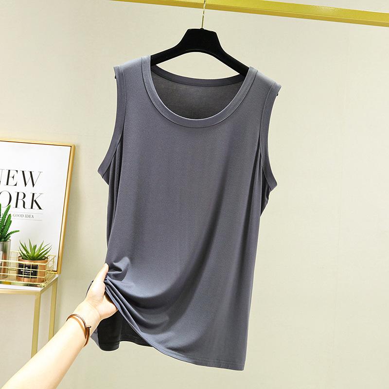 

Мужская майка летняя свободная большая хлопковая домашняя безрукавка летняя спортивная толстовка домашняя одежда для сна XXXL серый