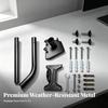 Support Base 360-Degree Rotating Adjustable Mounting Structure for Homeowners