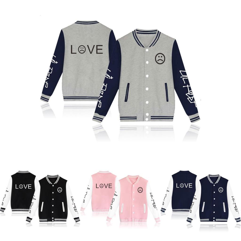 Liebe Pullover Sweatshirt Hip Hop Trauriges Gesicht Frauen Männer Rapper Neue Hoodies