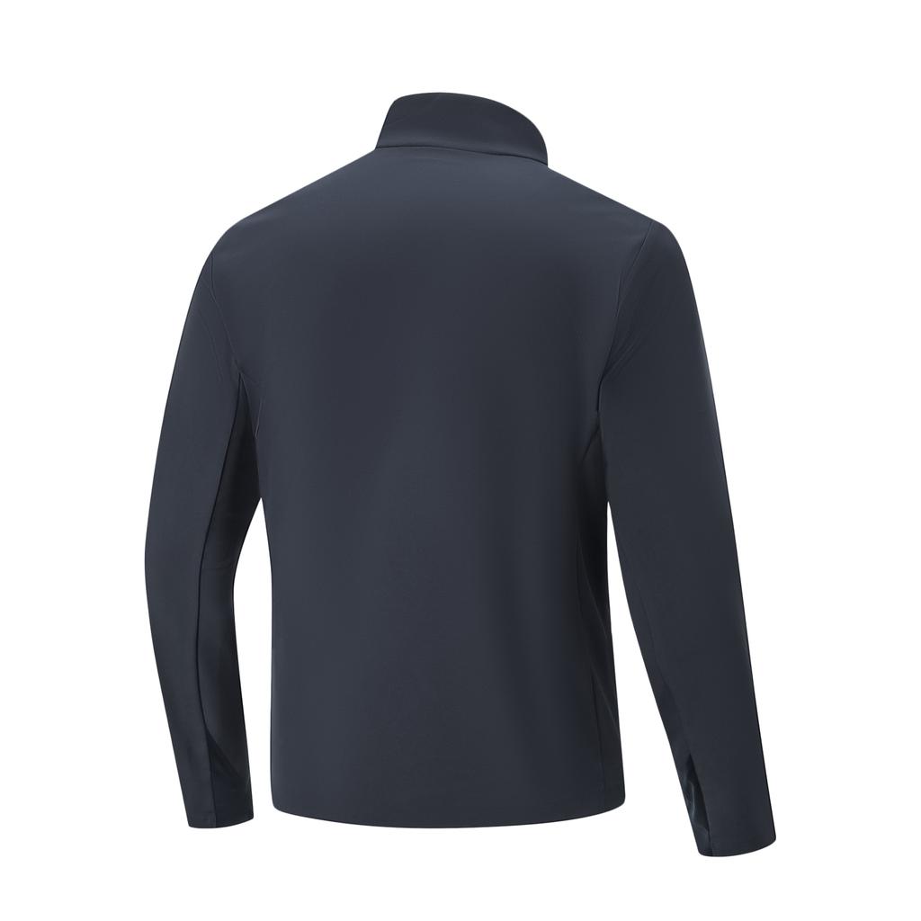 Li Ning Honor Gold Standard Series Comfortable Simple Stand Collar Zipper Casual Sports Jacket Men Jackets AFDWA15-2