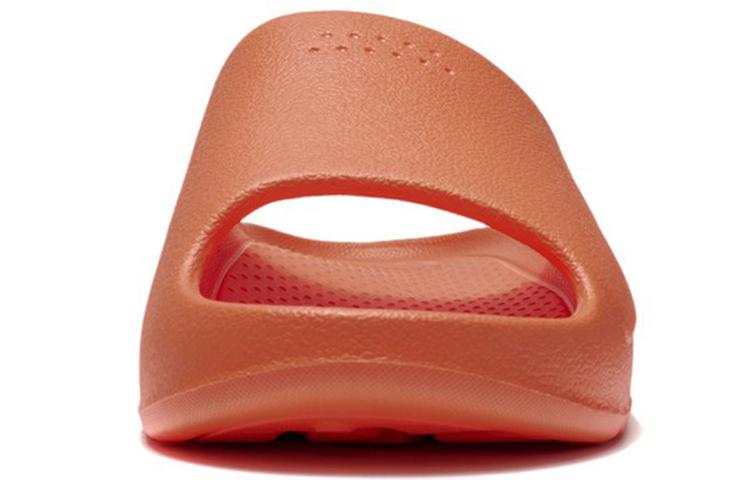 Li Ning Rubber Sole EVA Quiet Slide Slippers Men's Orange AGAS029-2