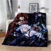 Cartoon Bungou Stray Dogs bedruckte Decken Picknickdecke Warme Flanelldecken Hausbettbezüge Decken für Betten Geburtstagsgeschenk