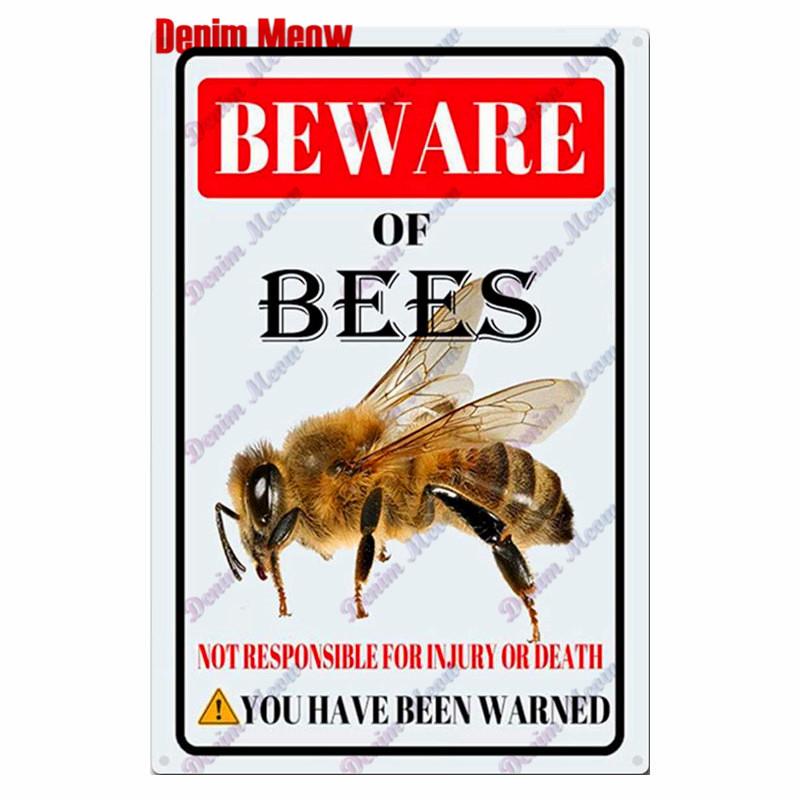 Vintage Beware of Dog, Metal Sign, Warning Danger, Protected Pit Bull Dog, No Bal, Wall Decor, Private Area Decoration, WY45