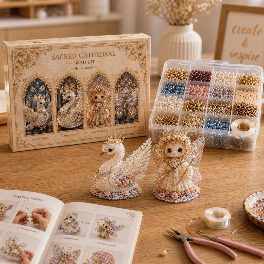 Forma di Animale 3D Kit di Animali con Perline Kit Artigianale con Perline Piccole Fai da Te Per Adulti e Bambini
