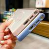 Frosted Frame Magnetic Magsafe Cases For Samsung GalaxyS25 S24 S23 S22 Ultra Wireless Charging Acrylic Bumper Cell Phone Cover