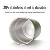 304 Stainless Steel Multi-Purpose Outdoor Cup: Ideal for Camping, Beer, Coffee, Water, and Beverages