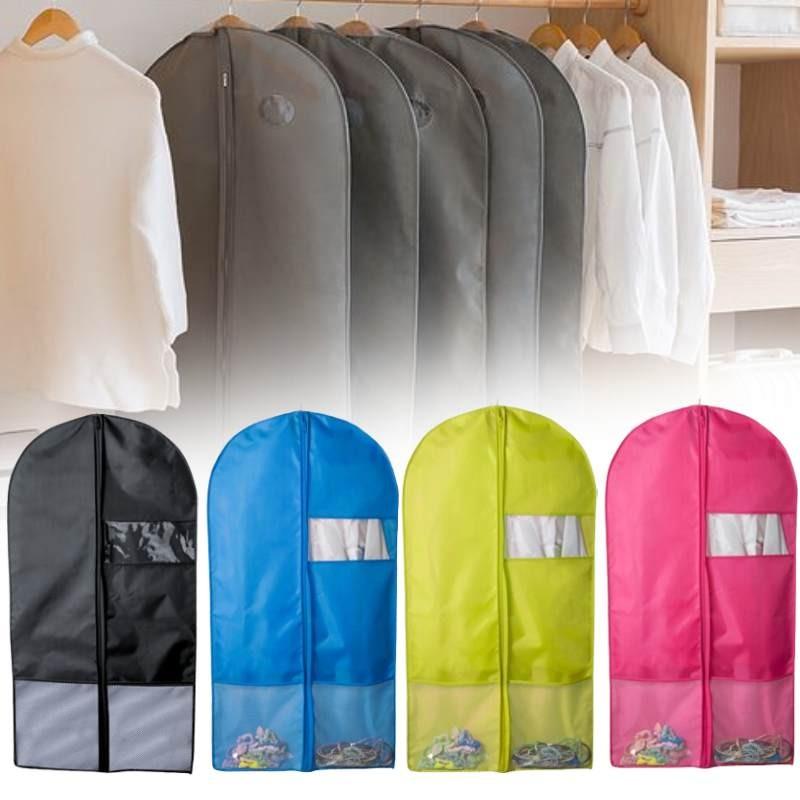 Modern Polyester Garment Bag With Dustproof And Moistureresistant Features For Wardrobe Organization