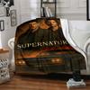 1pc Supernatural Supernatural Throw Blanket Soft Flannel, Cozy All Season Polyester Perfect for Home, Office