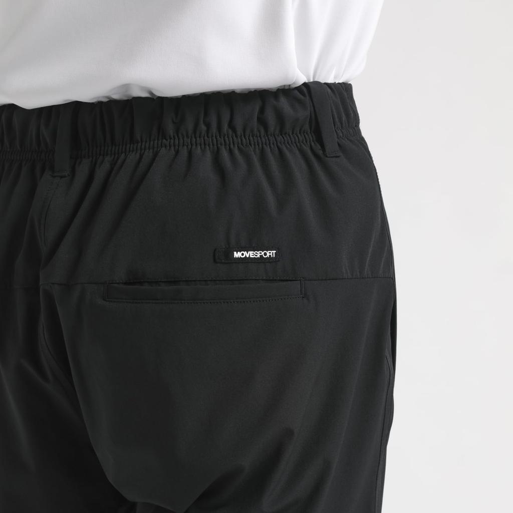 Długie spodnie Descente HEATNAVI Nylonowe spodnie zwężane Wodoodporne Trening Bieganie BK [Move Sports]