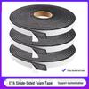 Black EVA Soundproof Foam Tape for Doors and Windows - Windproof Single-Sided Strip