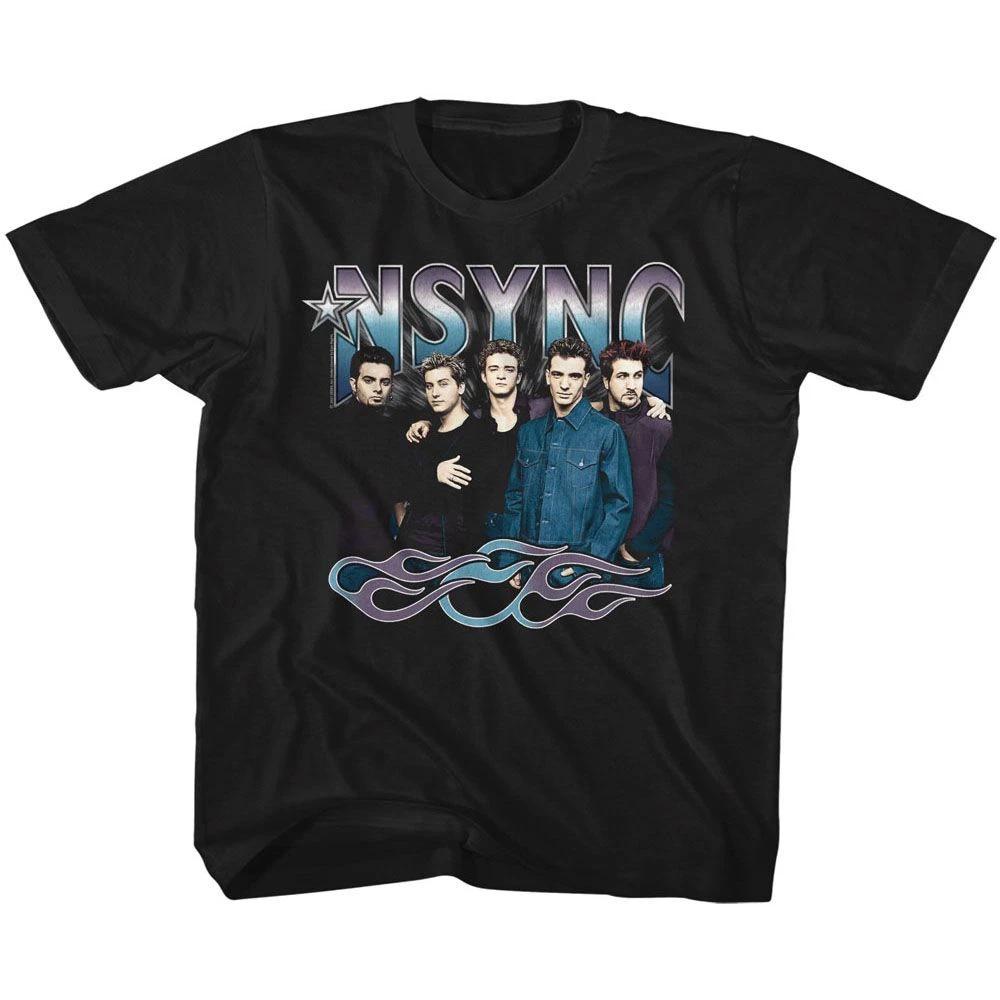 Nsync Cool Tones And Flames Music  Children s T-shirt 130