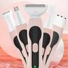 Portable Women Hair Remover Set Plastic Eyebrow and Nose Trimmer USB Rechargeable ABS Texture Suitable for Own Care