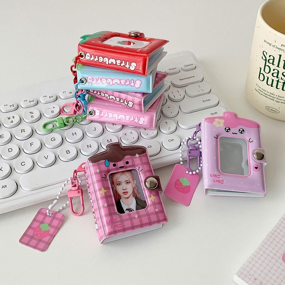 Sleutelhanger Hanger Fotokaarthouder 2-inch Kaartencollectie 2-inch Fotoalbum Idool Kaart Display