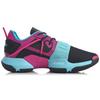 Li Ning Wowtr Slip Resistant Abrasion Resistant Low Top Basketball Shoes Men's Black ABBQ003-2