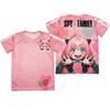 Erwachsene und Kinder Anya Emoji 3D-Druck Kurzarm Spy X Family Anime Merchandise Locker Partner Eltern-Kind T-Shirt
