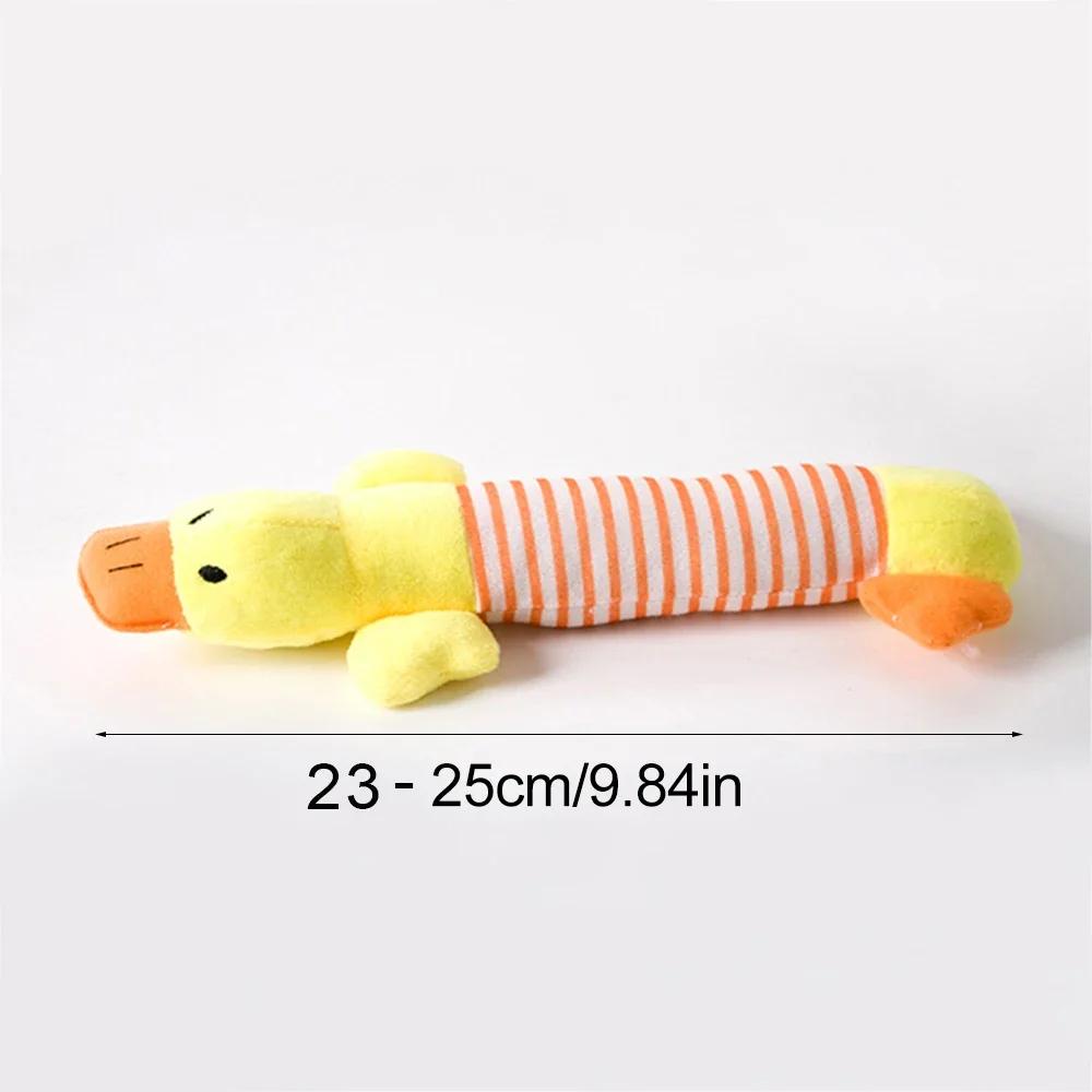 

New Crocodile Soft Shell Plush Dog Toys Outdoor Play Interactive Squeaky Dogs Toy Sounder Sounding Paper Chew Tooth Toy жёлтый