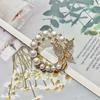 Trend Circle Butterfly Brooch Elegant Rhinestone Circle Brooches  Wedding Gift