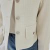Ab.f.z Round Tweed Jacket