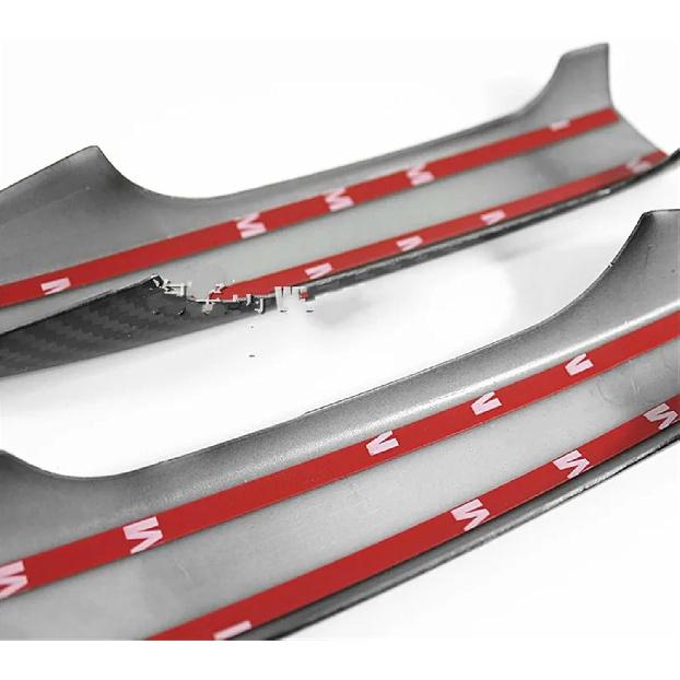 Compatible with Subaru WRX WRX STI 2015 2016 2017 2018 2019 2020 Carbon Fiber Car Door Handle Cover Pad Sticker Overlay(Carbon Fibre)