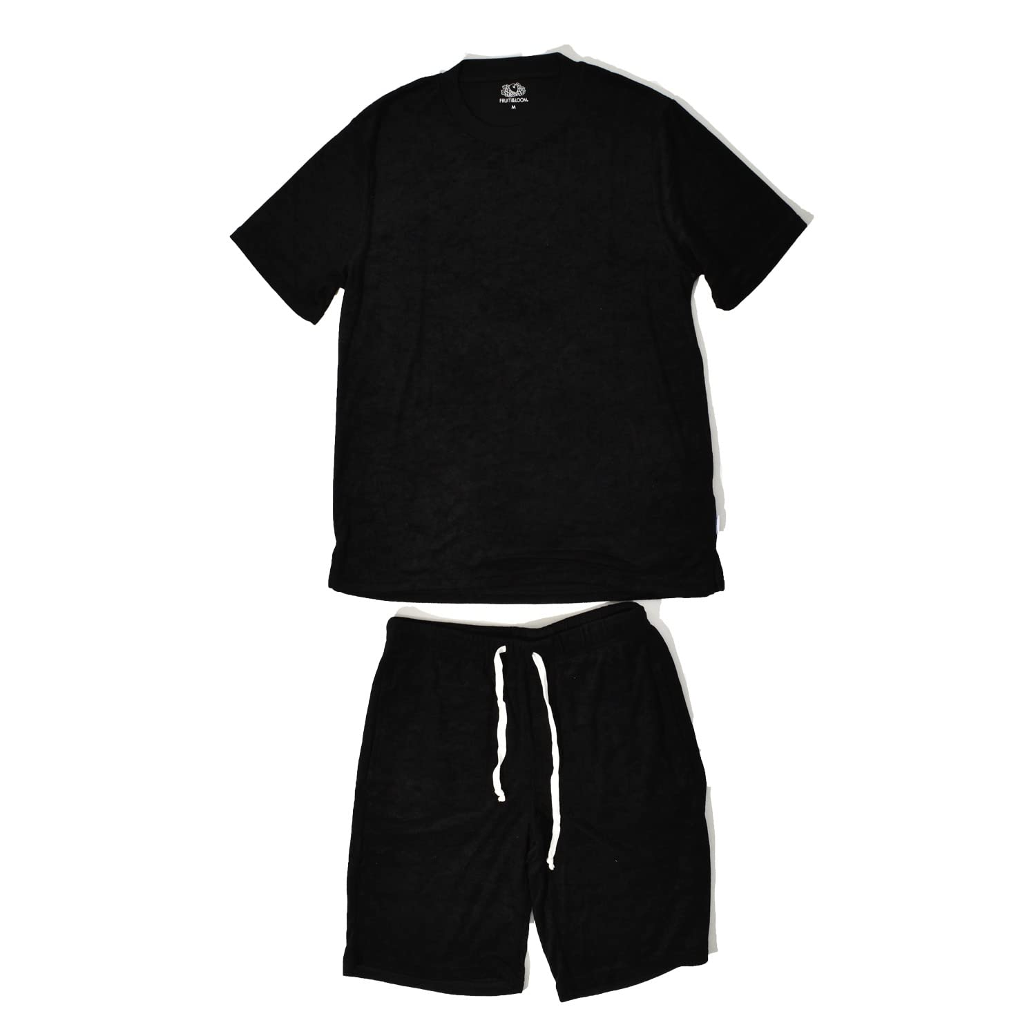 

Fruit of the Loom Pajama Pile Home Relaxing Black Set, Fabric, One-Mile Wear, Wear, Wear, чёрный