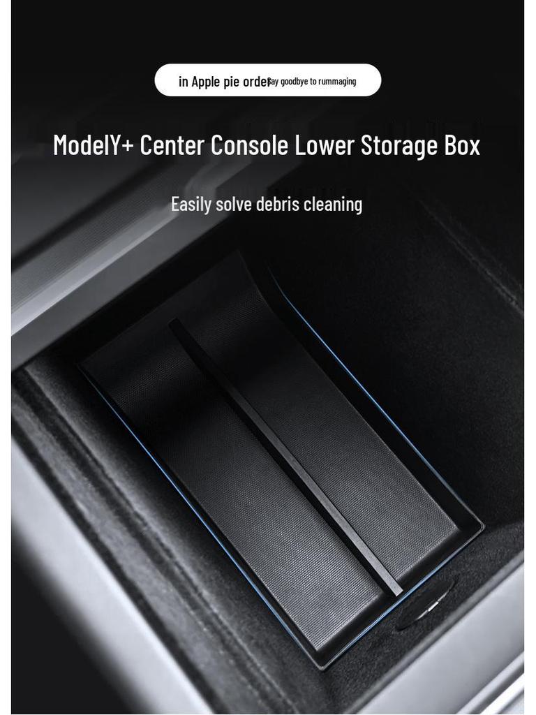 Suitable for Tesla Model Y/YL Center Console Armrest Storage Box