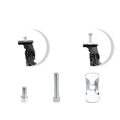 DeeRace Bicycle Kickstand, Double Leg Stand, Bicycle Center Stand, Aluminum Alloy, Center Mount, Two Legs, Anti-Tip, Compatible with Road Bikes, Foldi