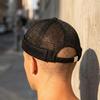 Hip-hop Cap Docker Beanie Cycling Cap Mesh Breathable Brimless Melon Skin Hat Summer Mesh Brimless Docker Cap