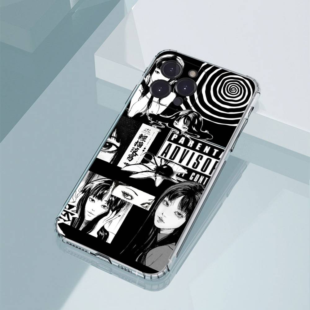 

K-Kawakami Tomie Phone Cases For iPhone17,16,15,14,13,12,11,Pro,Max,Plus Luxury Camera Protection Plastic iPhone11PROMAX