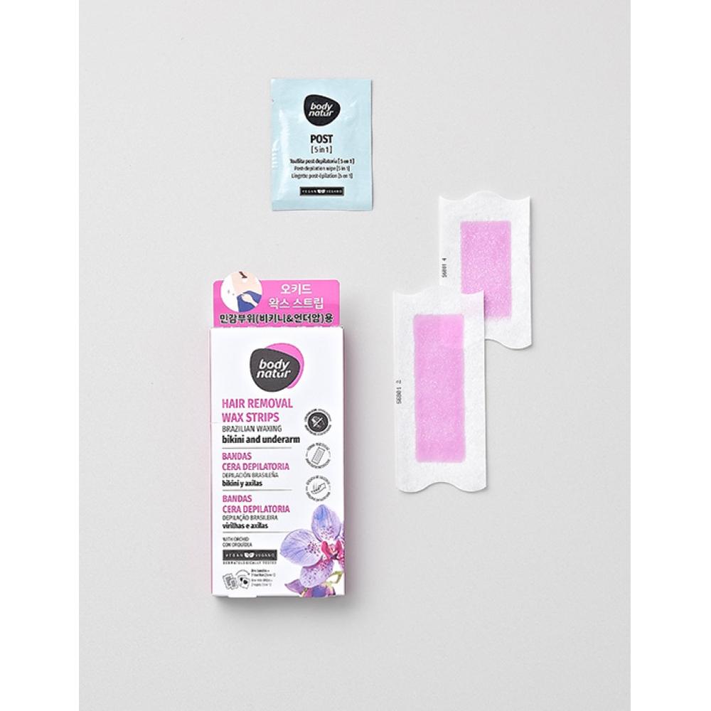 

Body Nature Wax Strip бикини подмышки орхидея для чувствительных зон