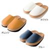 Alphax Women's Sliet Core Training Slippers for Indoor Use, White, Size 23.0-24.5cm