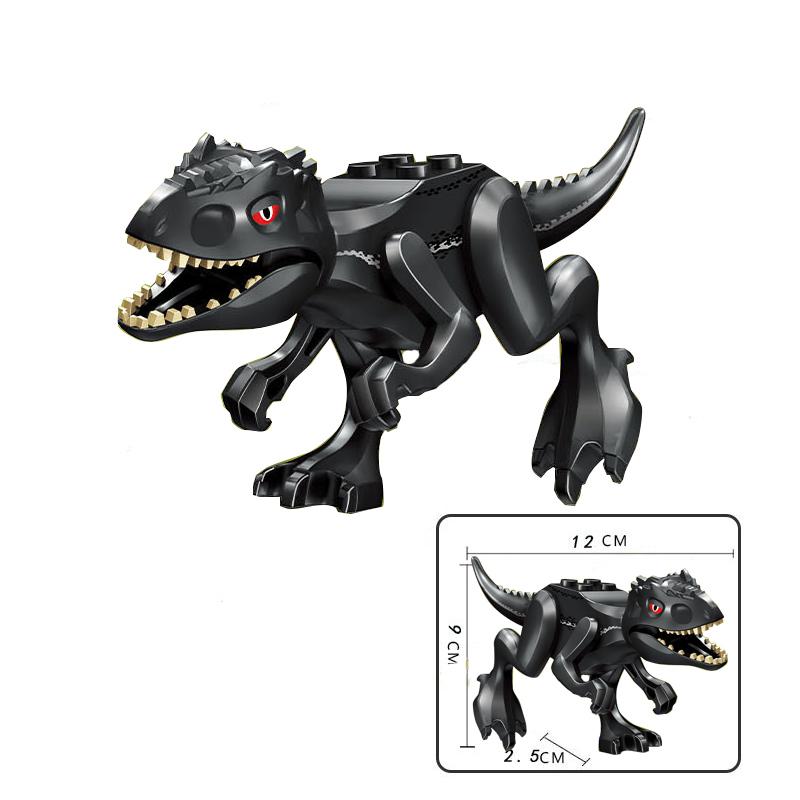 non-toxic Locking Dinosaur Animals Tiger Leopard Polar Bear Elephant Shark Black Camel Building Blocks Toys For Children Animal Locking