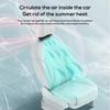 USB Powered Car Headrest Cooling Fan Air Cooling Portable Car Fan Car Seat Fan  Front Seat