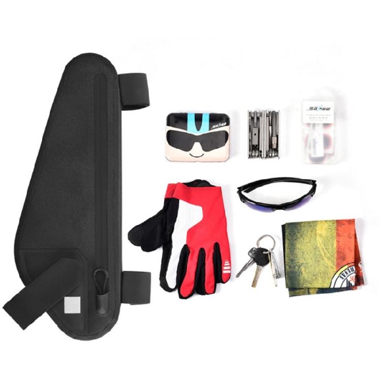 Cycling Front Frame Storage Pouches Cycling Top Tube Bags Bicycles Stem Crossbars Bag Waterproof Bikes Tube Organizers
