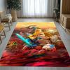 Retro Z-Zelda Cartoon Link Games Living Room Non-Slip Area Rug Soft Carpet for Bedroom Kids Playroom Sofa,Home Decor Doormat