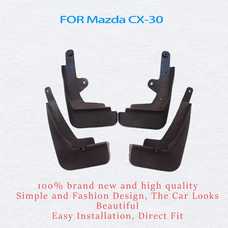 FOR Mazda CX-30 CX30 Mud Flap Guard Fenders Mudguard Splash Mudflaps Fender Mudguards Car Accessories Atuo Styline Front