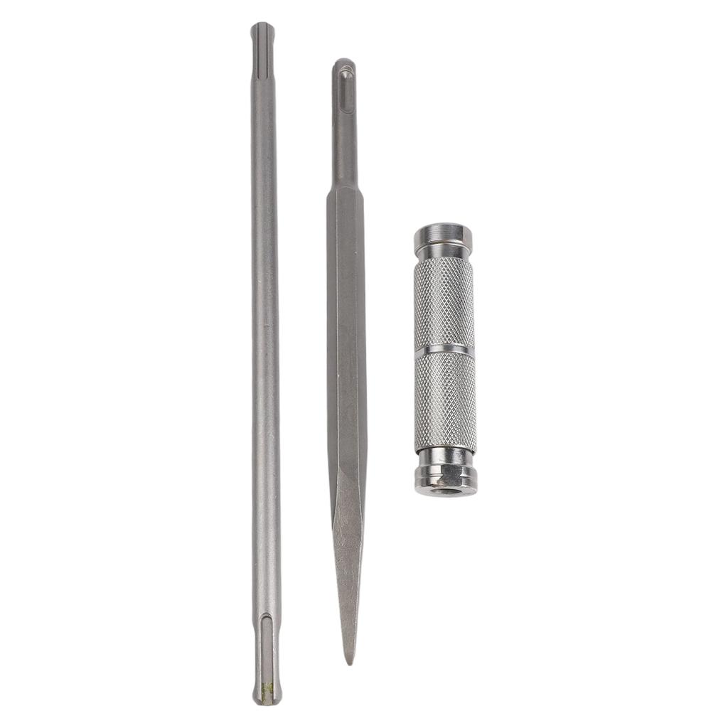 For Rotary Hammer Drill Rotary Hammer Extension Rod For Construction Site 26*1cm 9.6*2.1cm Double-headed Round Shank