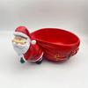 1pc of Santa Claus Fruit Plate, a Small Decorative Item for Home Entrance Shoe Cabinet Storage, Resin Decoration for Living Room And Bedroom