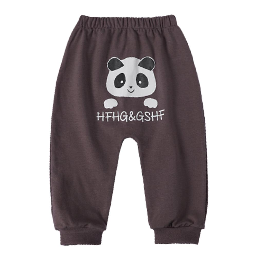 Kawaii Cartoon Printed Baby Boys Girls Long Pants High Waist Casual Harem Trousers
