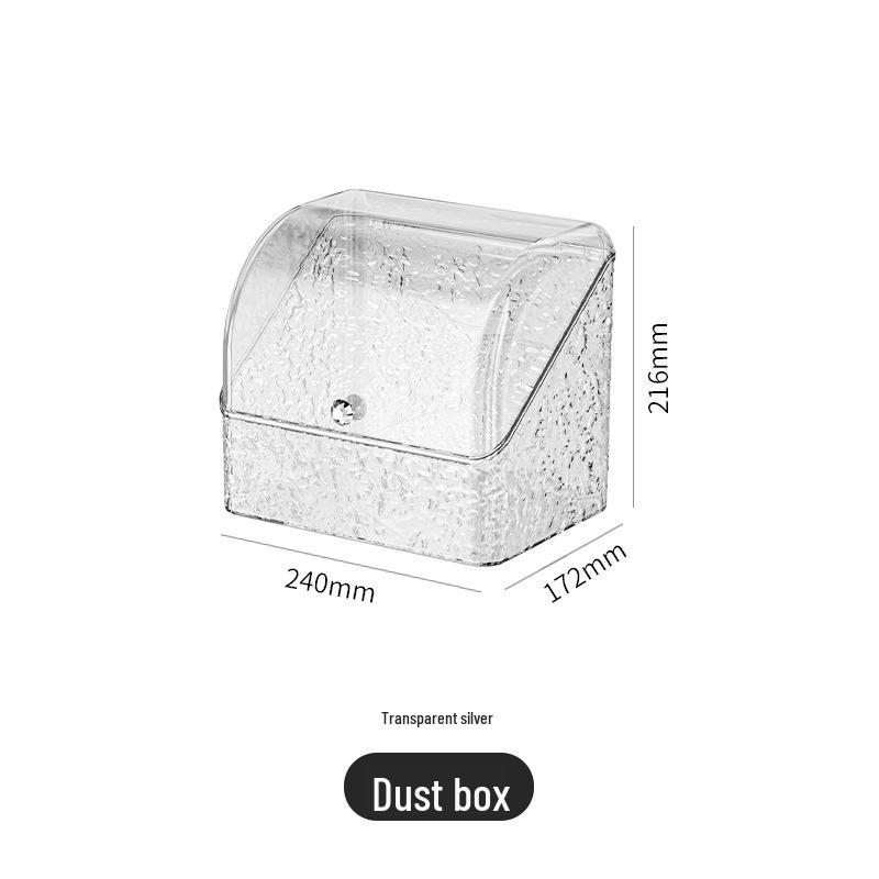 Glacier Pattern Makeup Organizer with Dustproof Drawers