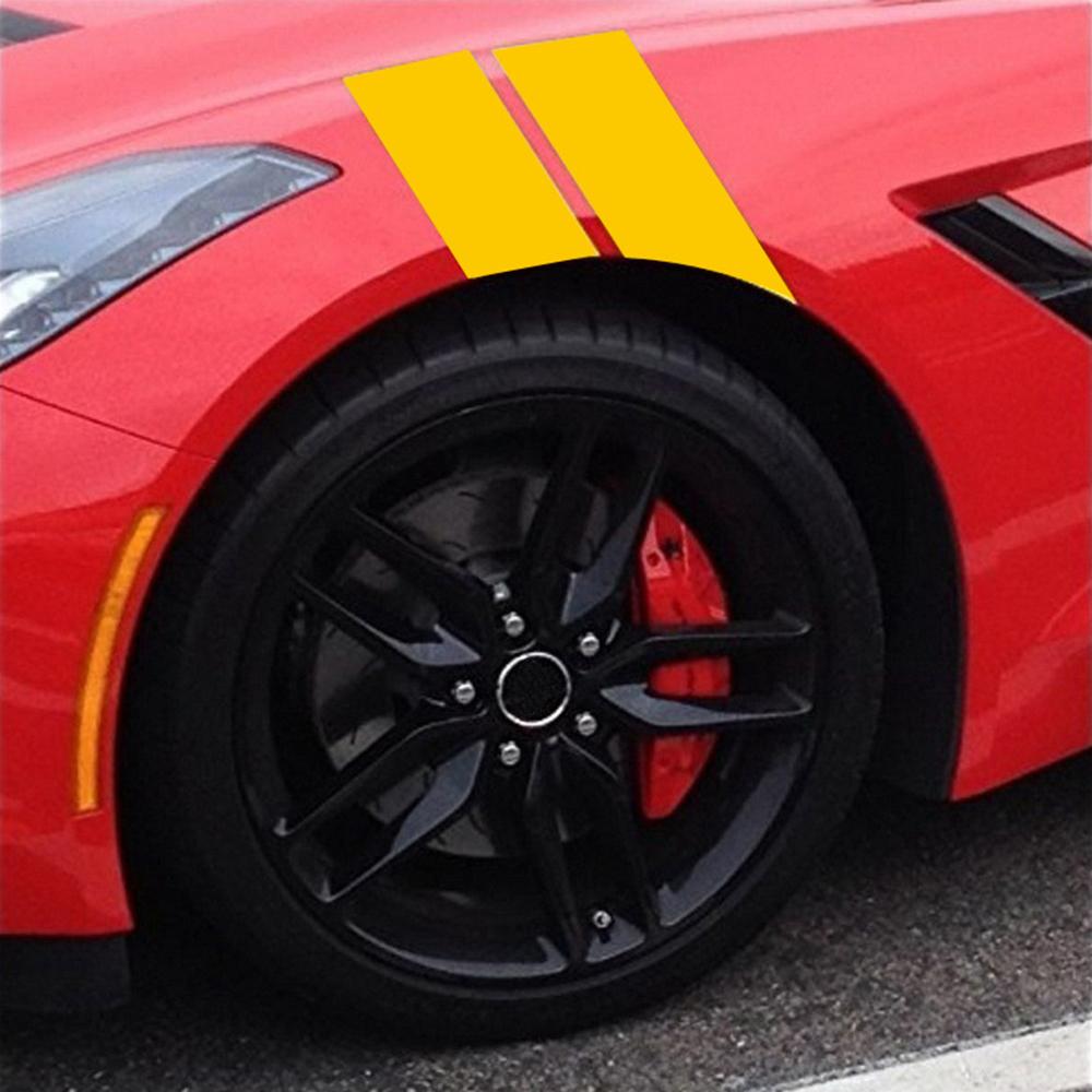 Car Reflective Stickers Wheel on Fender Waterproof Safety Warning Reflective Tape Car Decals Automobiles Decoration Accessories