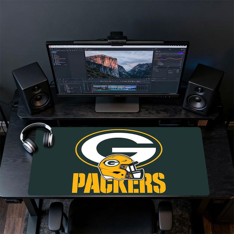 Pittsburgh Steelers Art Mouse Pad, Large Gaming Desk Mat, Non-slip XXL Mousepad for Laptop & Tablet, Mini PC Playmat with Stitched Edges