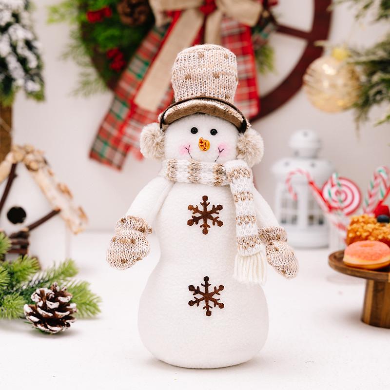 Elegant Dual Layer Snowman Ornament Ideal For Christmas Holiday Window Decor