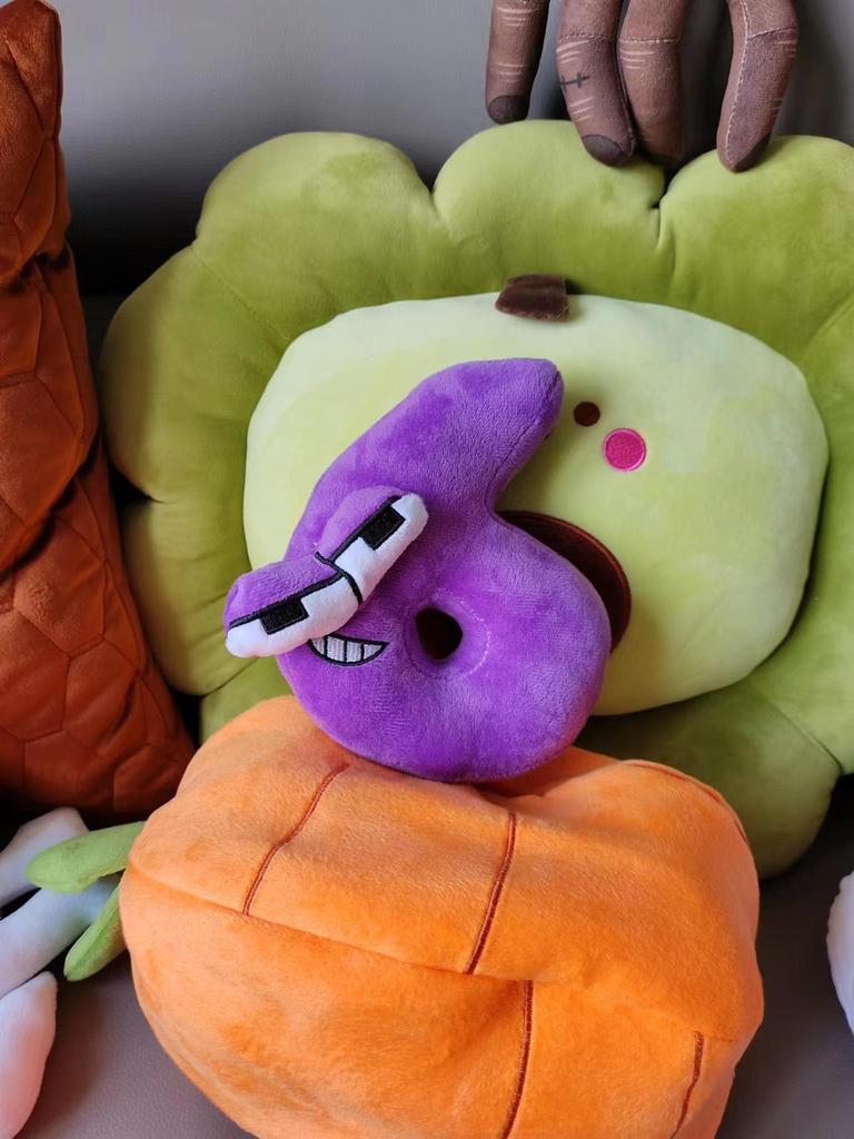 Alphabet Lore Number Series Plush Pillow Dolls for Kids' Educational Fun